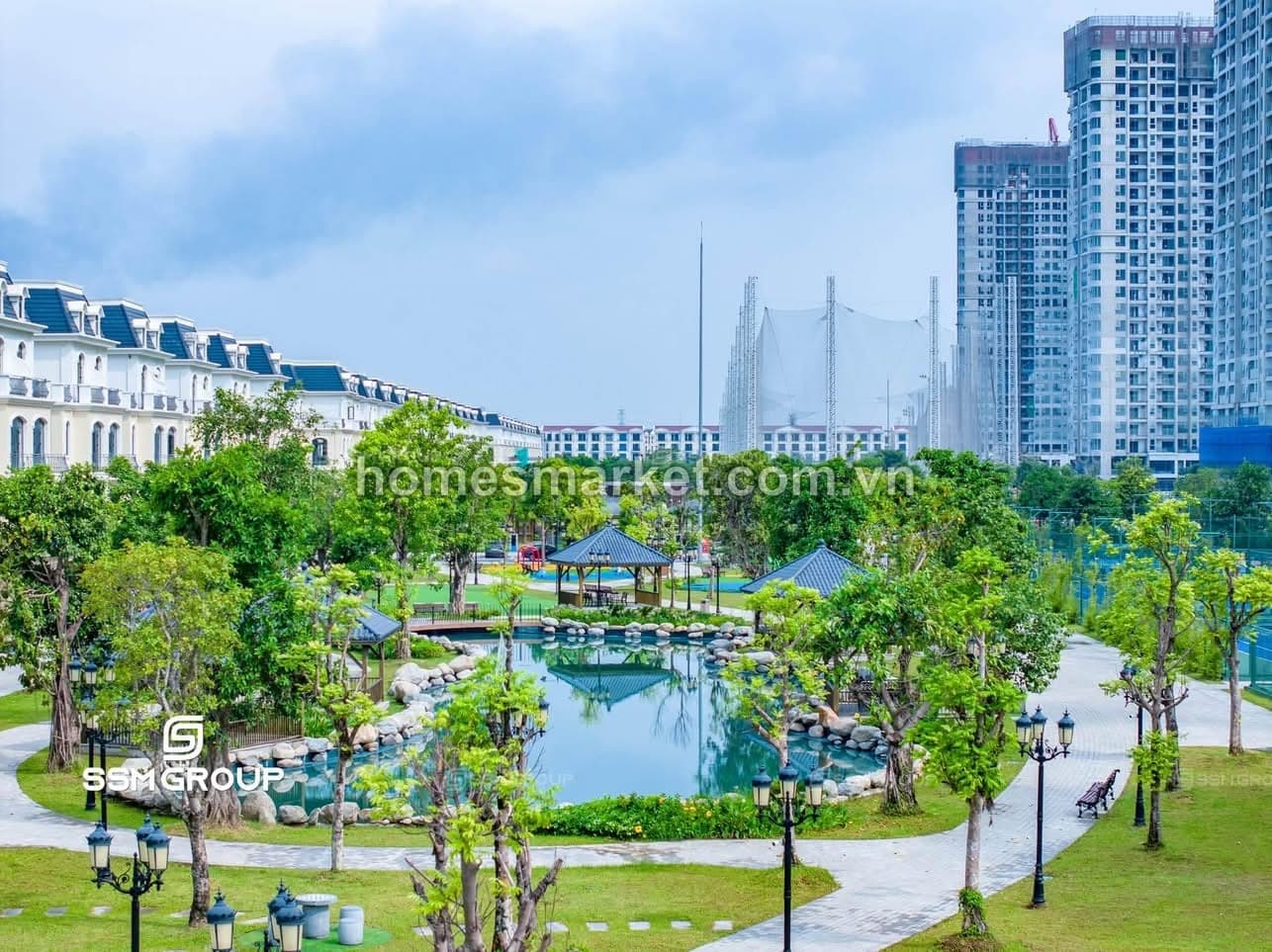 Shophouse 7 phòng ngủ 55m² tại Sao Biển, Vinhomes Ocean Park 2